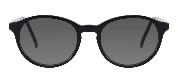 Small Vintage Sunglasses - Black