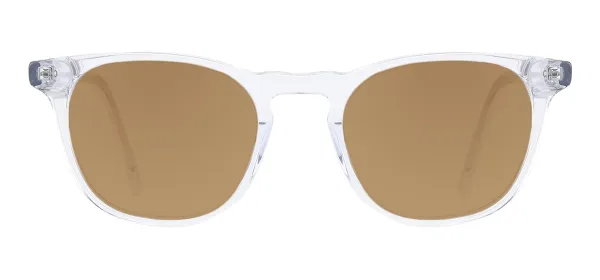 Small Round Sunglasses - Transparency