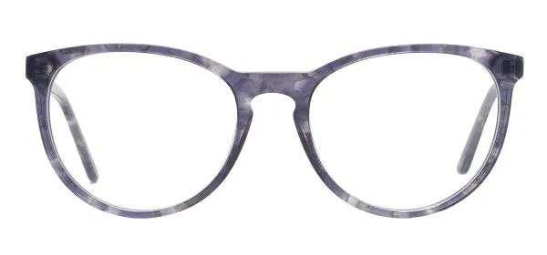 Vintage Round Eyeglassses - Gray