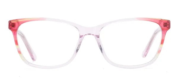 Rectangular Optical Glasses Frame - Pink