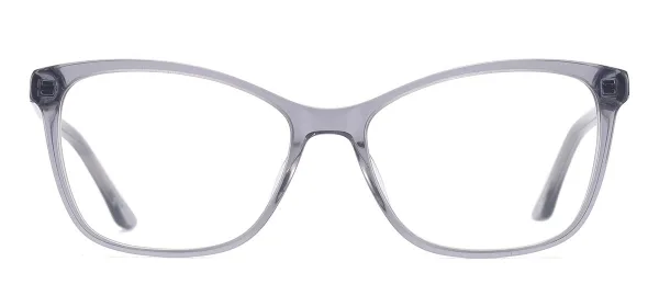 Acetate Cat Eye Glasses Frame - Gray