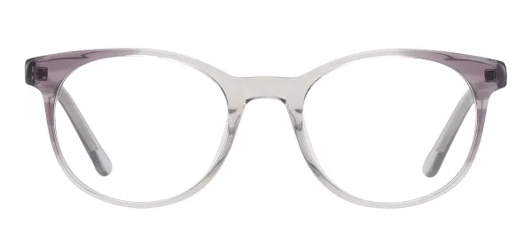 Acetate Round Optical Glasses Frame - Gray