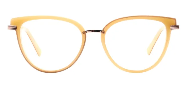 Cat Eye Spectacle Frames - Brown