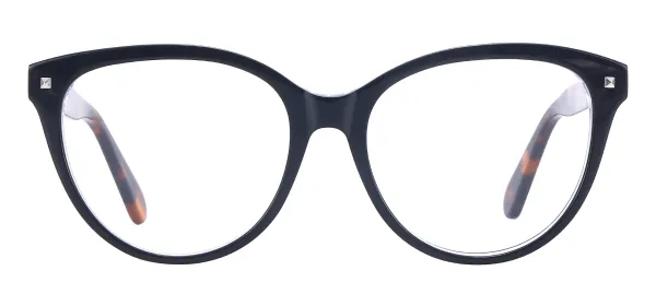 Tortoise Cat Eye Glasses - Black Tortoise