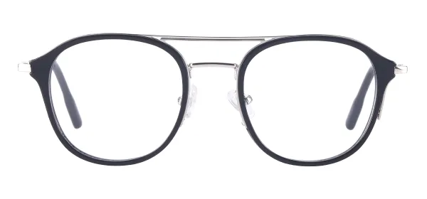 Round Vintage Spectacles - Black