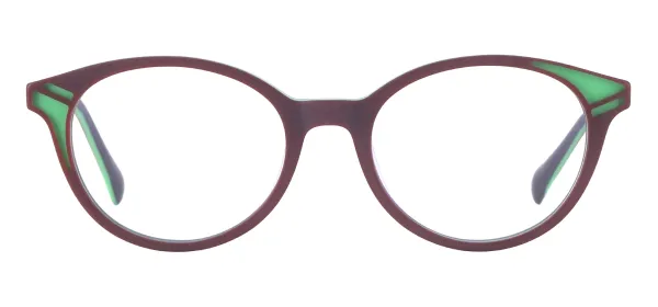 Kids Round Glasses - Brown