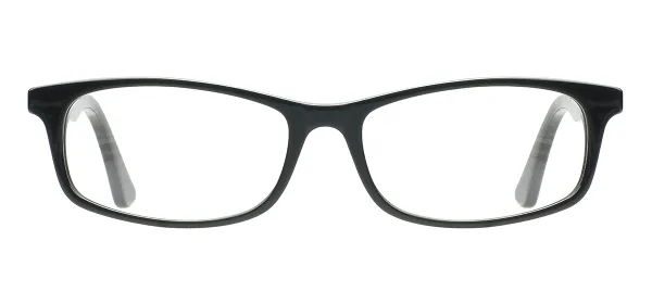 Rectangular Kids Glasses - Black