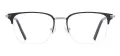 Rectangle Half Rim Eyewear Frames