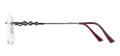 Round Rimless Spectacles