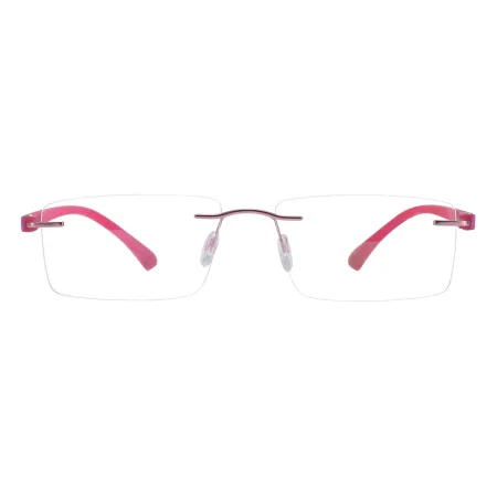 Rimless Rectangular Eyeglasses