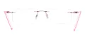 Colorful Rimless Eyeglasses