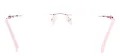 Cat Eye Rimless Spectacles