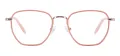 Metal Square Eyeglasses