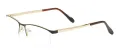 Rectangular Half Rim Glasses