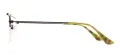 Metal Half Rim Eyeglasses