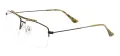 Metal Half Rim Eyeglasses