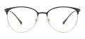Oval Metal Full Rim Frame