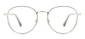 Oval Metal Full Rim Eyewear