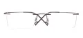 Metal Rimless Glasses Frame