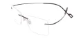 Metal Rimless Glasses Frame