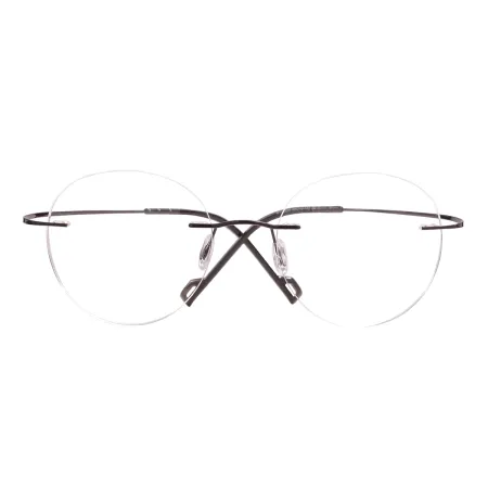 Metal Round Rimless Glasses Frame