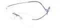 Metal Square Rimless Glasses Frame
