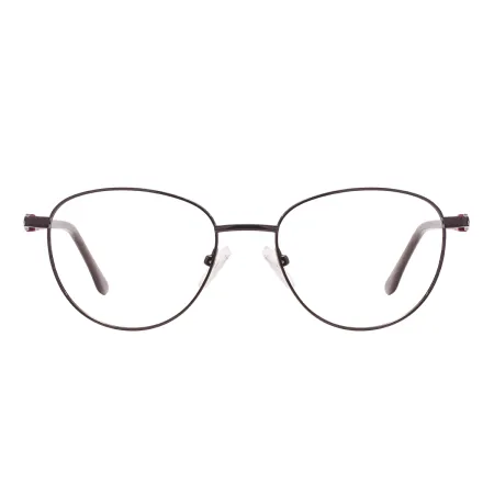 Metal Oval Glasses Frame With Spring Hinge