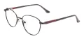 Metal Oval Glasses Frame With Spring Hinge
