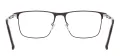 Metal Square Glasses Frame With Spring Hinge
