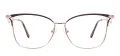 Metal Cat Eye Glasses Frame