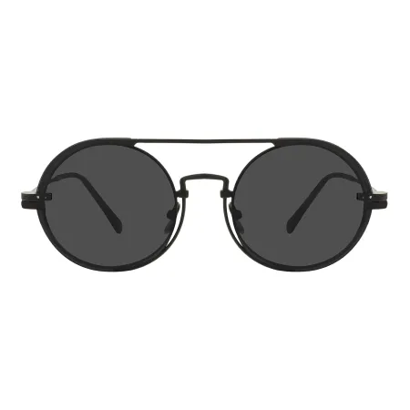 Metal Round Glasses Frames With Clip On 