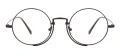 Metal Round Glasses Frames With Clip On 