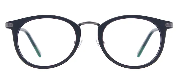Lightweight Vintage Eyeglasses - Black