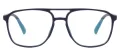 Transparent Square Eyeglasses