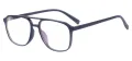 Transparent Square Eyeglasses