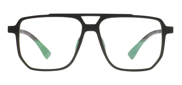 Oversized Eyeglasses - Black