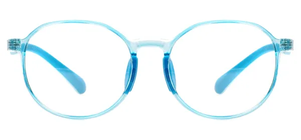 TR90 Kids Glasses - Transparent Blue