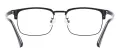 Rectangular Browline Eyeglasses