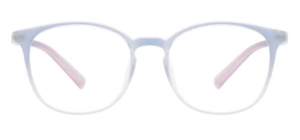 Colourful Plastic Glasses - Blue