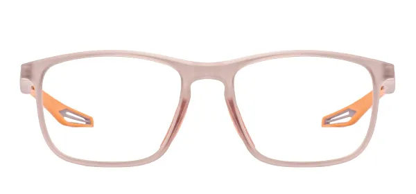 TR Flexible Rectangular Glasses Frame - Gray